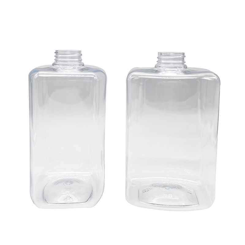 Botol losyen gel mandian syampu telus persegi