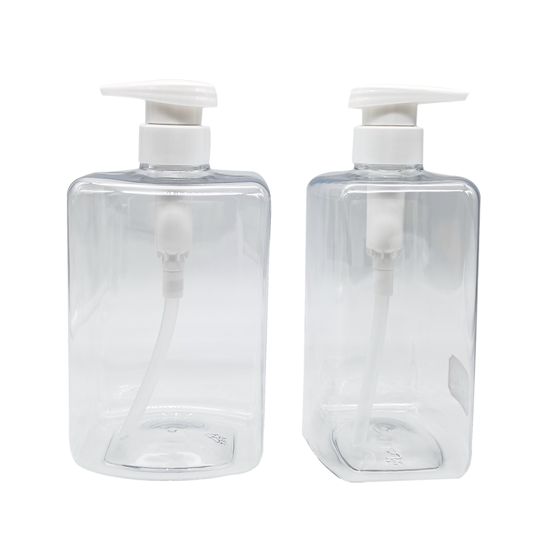 Botol losyen gel mandian syampu telus persegi