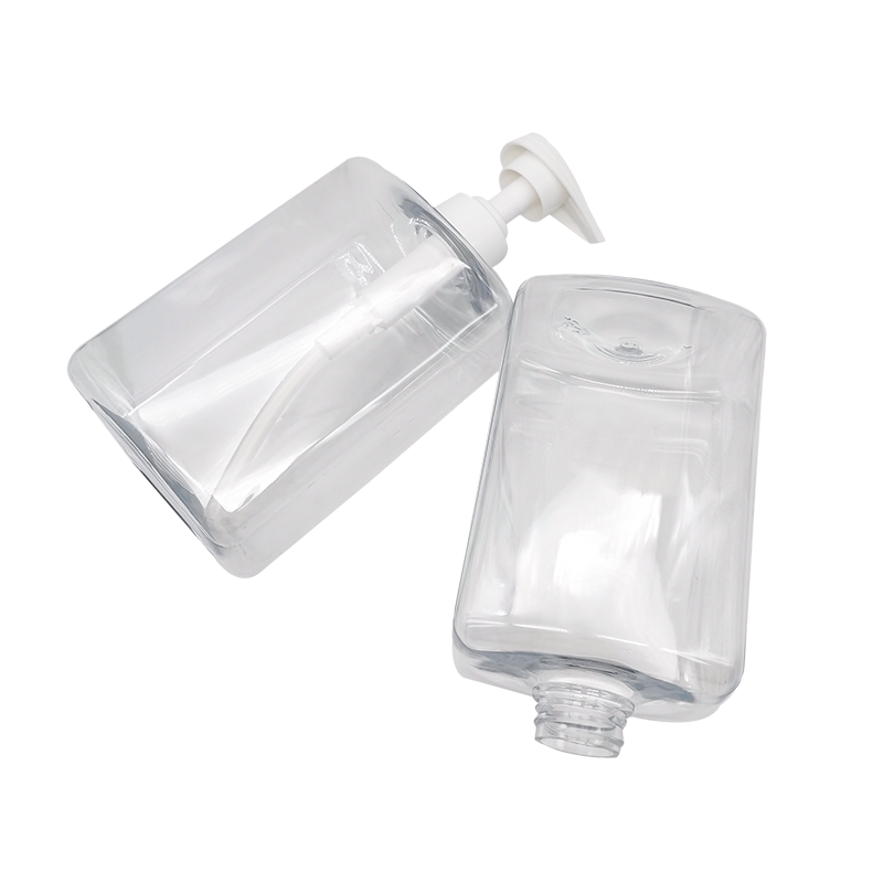 Botol losyen gel mandian syampu telus persegi