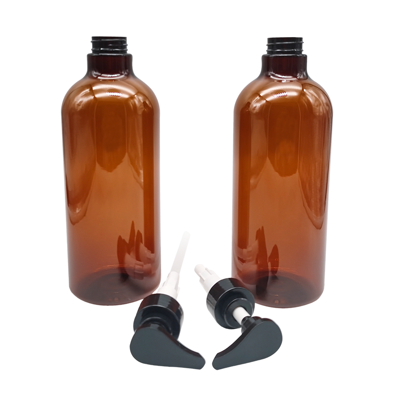 Botol losyen gel mandian syampu lutsinar