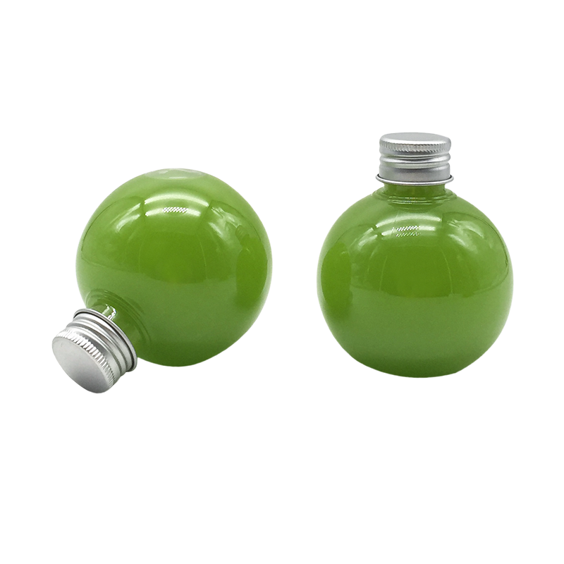 Jus bentuk bulat minum botol teh susu