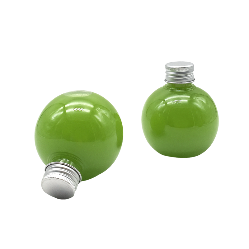 Jus bentuk bulat minum botol teh susu