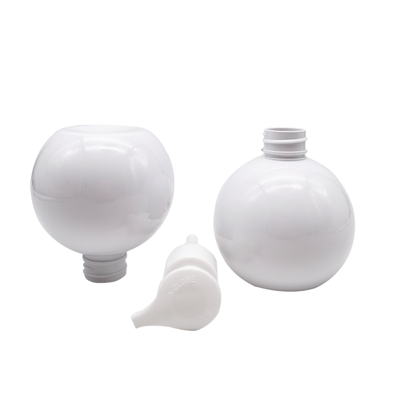 Botol losyen gel mandian syampu bentuk bulat