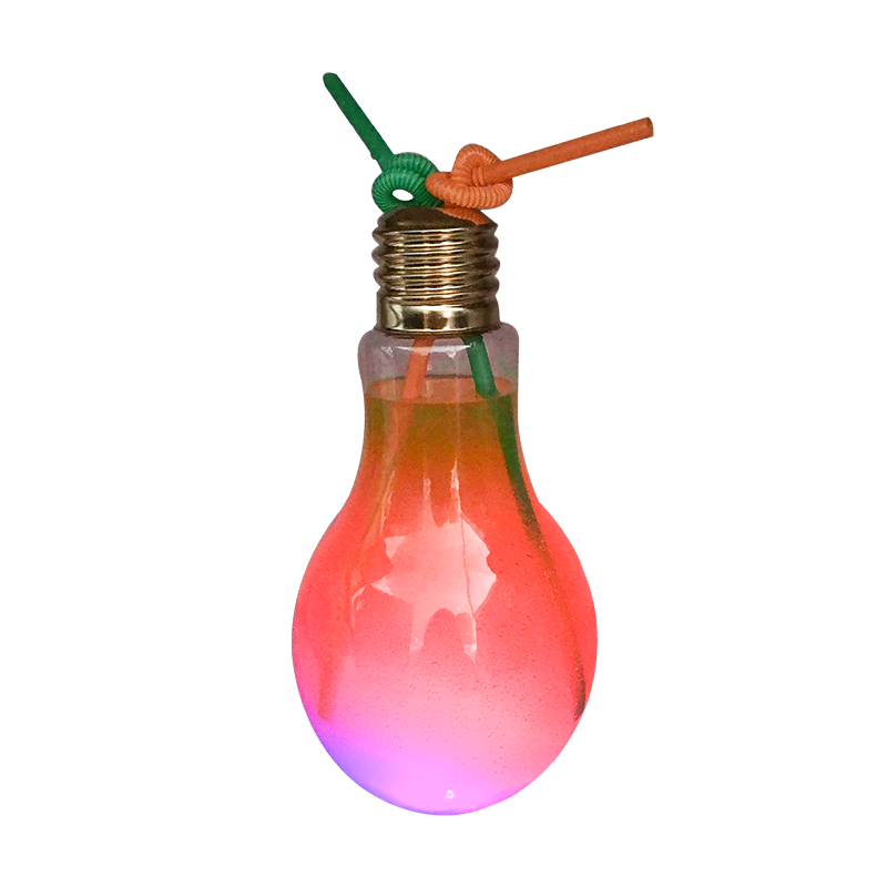 Botol Teh Susu Mentol Kilat LED Merah