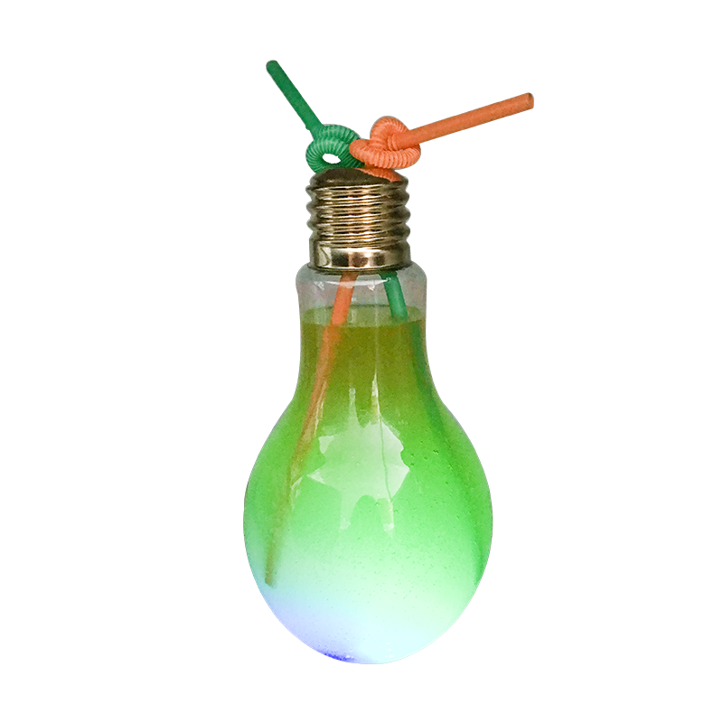 Botol Teh Susu Mentol Kilat LED Merah